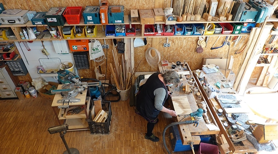 Holzwerstatt