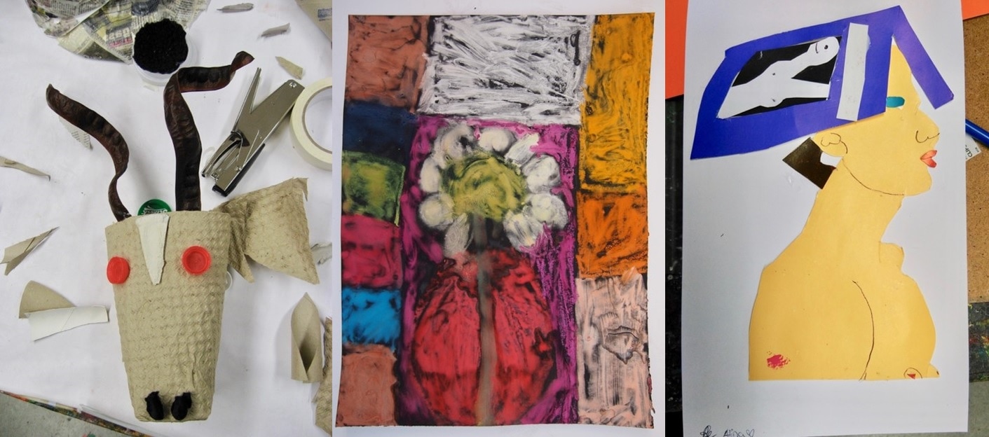 Kunstwerkstatt geleitet von Johanna